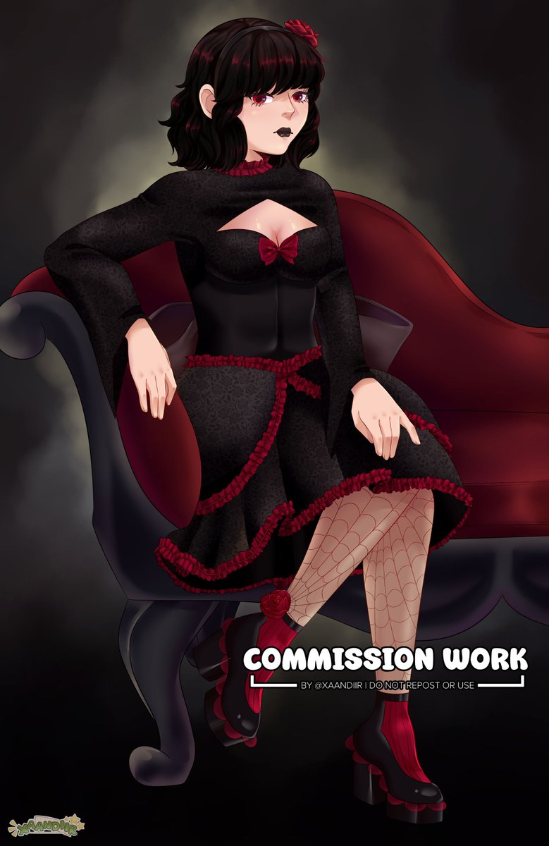 This commission took a while to finish because I ended up going all out on the rendering haha. I also recreated the dress pattern because the client didn't have a full resolution version of the pattern ✨️ 

#VGenComm #VGen #CommissionsOpen