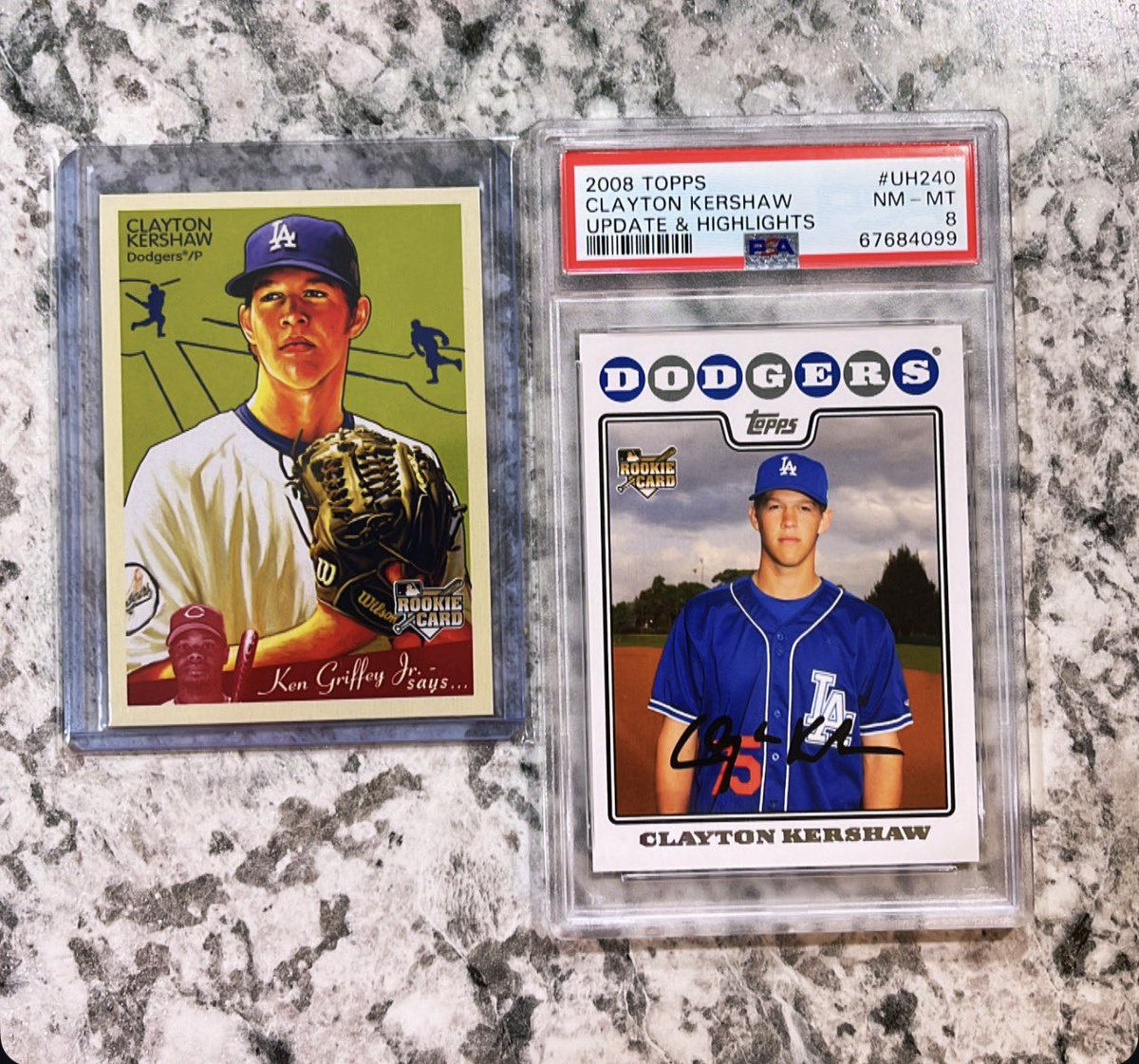 Clayton Kershaw Rookie Lot

Take both $85  Shipped Bmwt

<a href="/BBBCollectibles/">Myron Steen</a> <a href="/AnthonyCa2Tx/">Anthony Mathews</a> <a href="/fathersonpulls/">Ron & Joey</a>