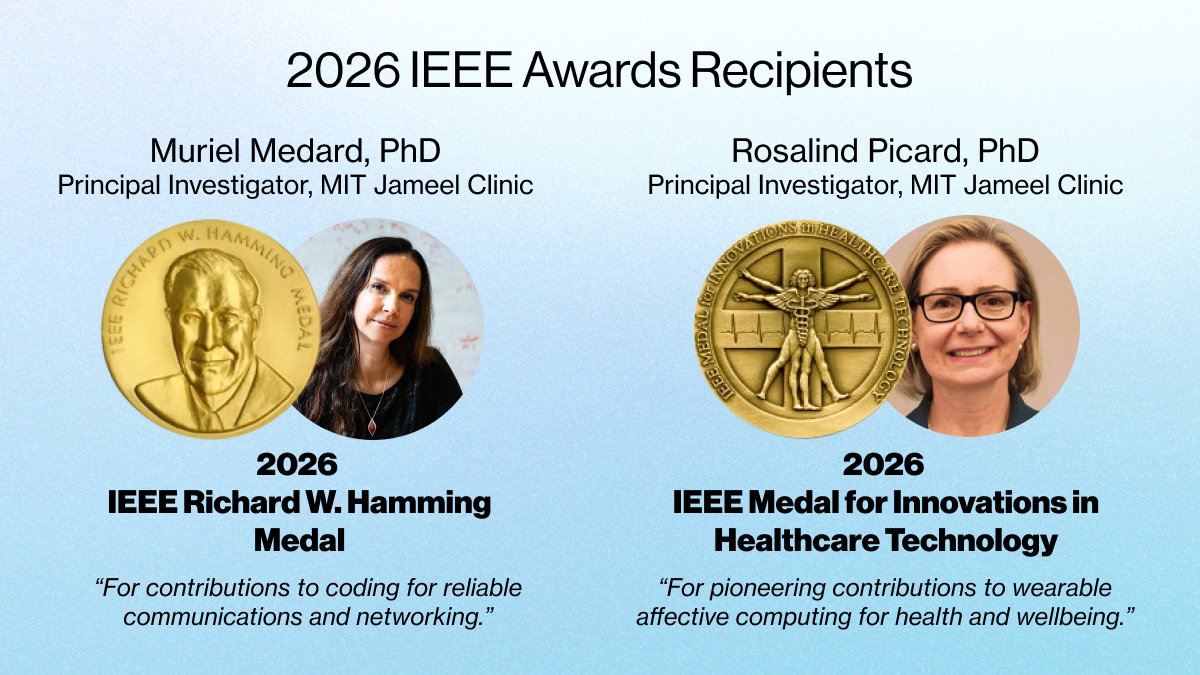 MIT Jameel Clinic for AI & Health tweet media