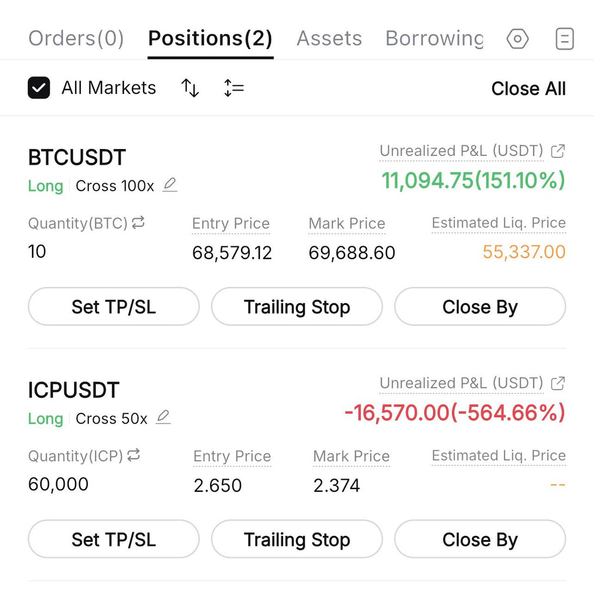 Update on my current $BTC trade

Still in my long trade and im still expecting $74,000 soon. Didnt happen in the weekend as expected but should happen soon.

The RSI breakout on the daily will not give you a $1000-$2000 pump it will be a lot stronger than that. #btc