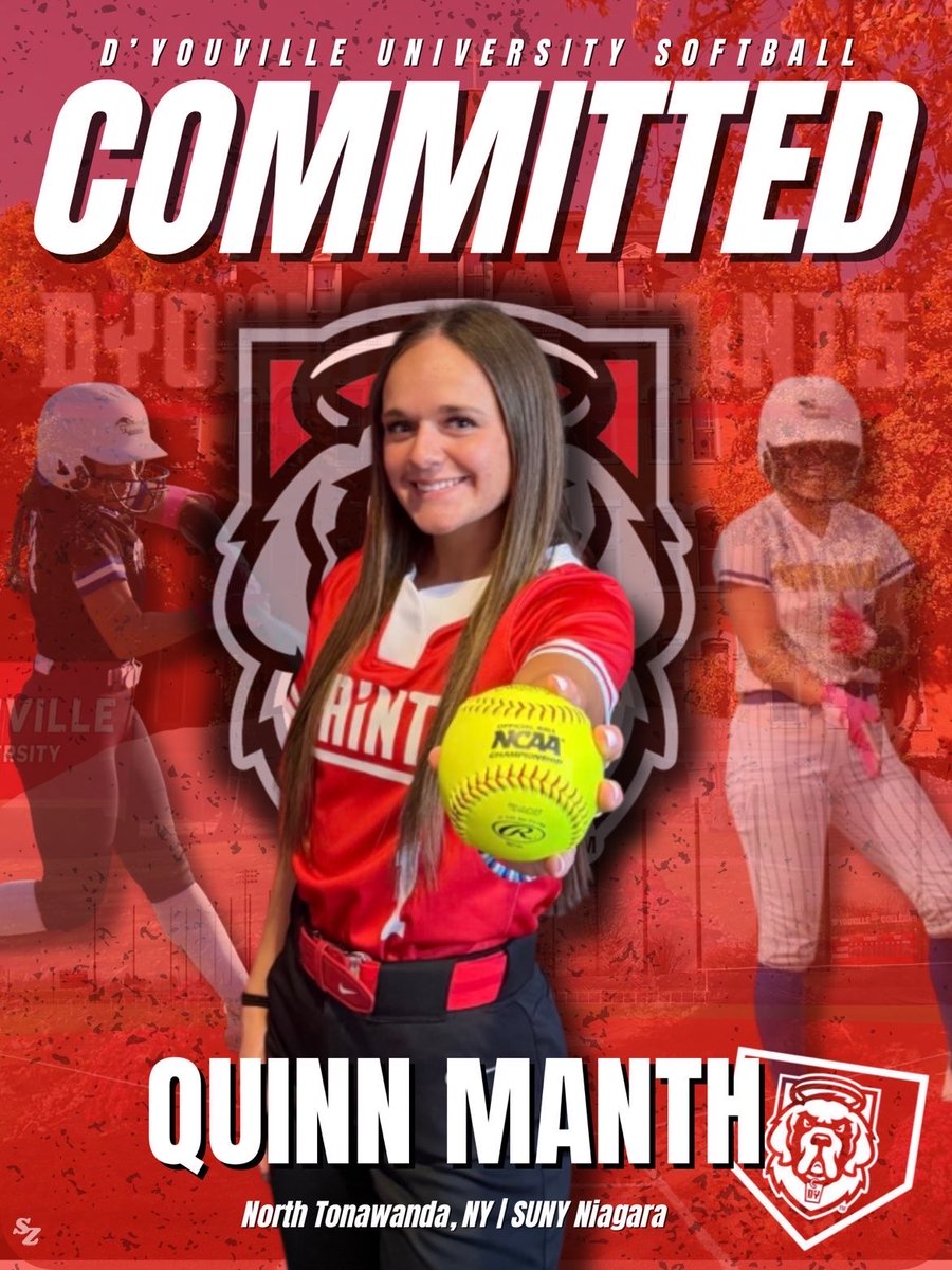 🎉 Big News! 🎉 Sophomore Quinn Manth has officially committed to continue her academic and athletic journey at D’Youville University! Congratulations, Quinn! 👏💙 <a href="/NCThunderwolves/">SUNY Niagara Thunderwolves</a>