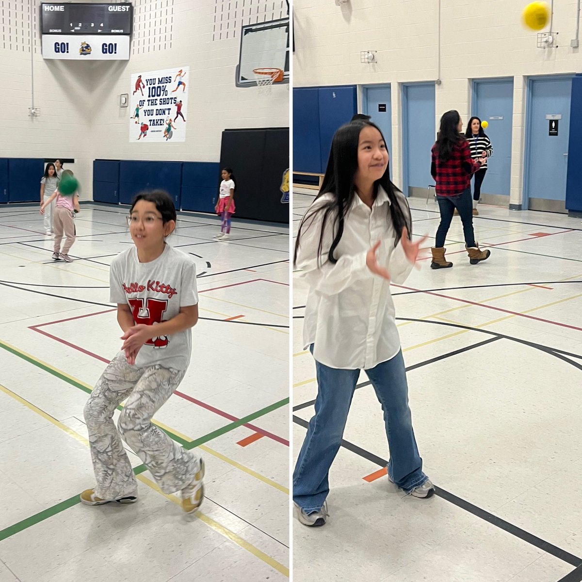 MrsAzizsClass1's tweet photo. Jays Girls at Bat program has started! #BlueJays #girlsatbat #jayscare https://t.co/e57VWnGU7F