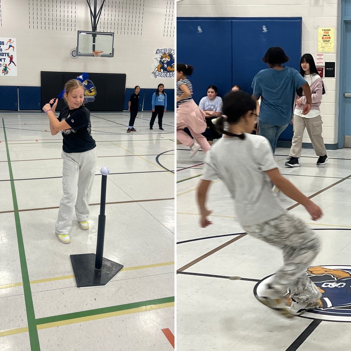 MrsAzizsClass1's tweet photo. Jays Girls at Bat program has started! #BlueJays #girlsatbat #jayscare https://t.co/e57VWnGU7F