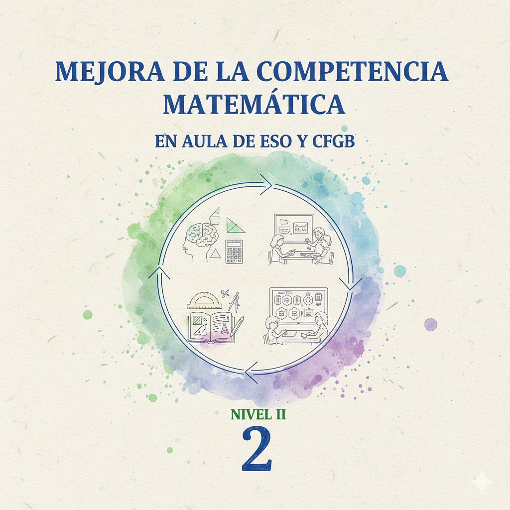 Convocado un curso a distancia regional MEJORA DE LA COMPETENCIA MATEMÁTICA EN EL AULA DE ESO Y CFGB - NIVEL II con cód. 269920KPF572. Fecha inscripción: 09/02/2026 hasta 20/02/2026. La inscripción podrá realizarse en el siguiente enlace: secretariavirtual.juntadeandalucia.es/secretariavirt…
