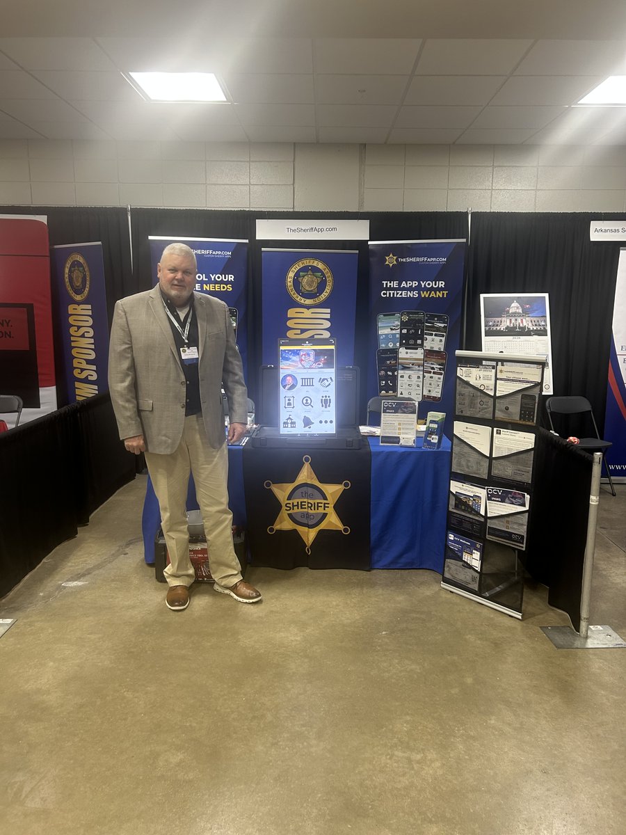 It was a privilege to spend time with so many dedicated leaders last week at the Arkansas Sheriffs’ Association Conference!

I had some fantastic conversations about how TheSheriffApp.​com is helping Arkansas agencies bridge the gap with their citizens.
