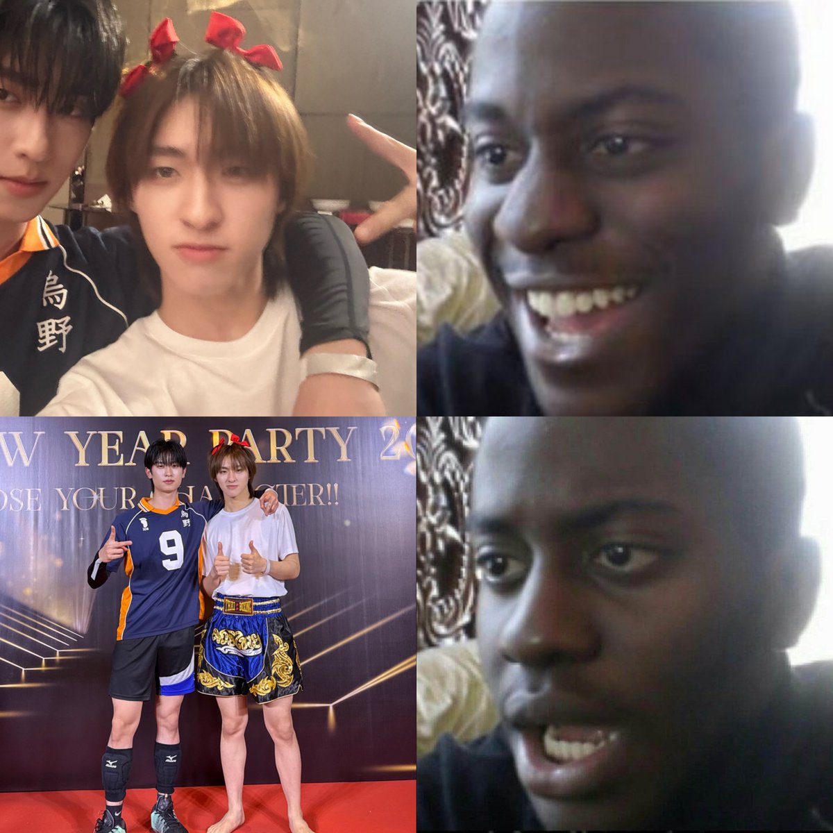 iamdadesu's tweet image. มัสโพสน้องก้อง : 💗🎀🌸🧁🍓💕✨🥺💖

น้องก้องโพสตัวเอง : 🔥🥊👊🏻💥😤🔴💪🏻⚡️💢