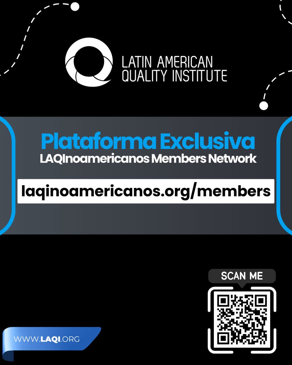 🙂 Estimados LAQInoamericanos, ponemos a disposición de nuestros miembros y aliados nuestros principales canales de comunicación, pensados para mantenerte informado, conectado y en permanente intercambio con nuestra red internacional. 🌎