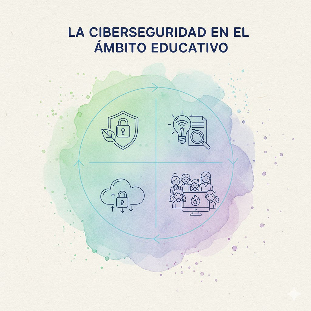 Convocado un curso provincial a distancia  LA CIBERSEGURIDAD EN EL ÁMBITO EDUCATIVO con cód. 261410QPF484. Fecha actividad: 02/03/2026 hasta 21/04/2026. Fecha inscripción: 09/02/2026 hasta 23/02/2026. La inscripción podrá realizarse en el siguiente enlace: secretariavirtual.juntadeandalucia.es/secretariavirt…