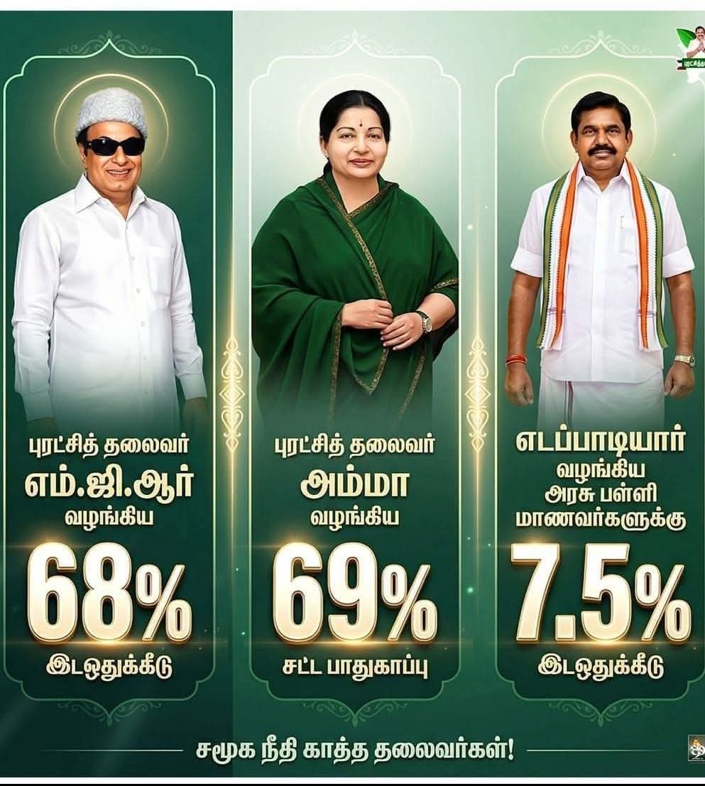 சமூக நீதி காத்த தலைவர்கள்