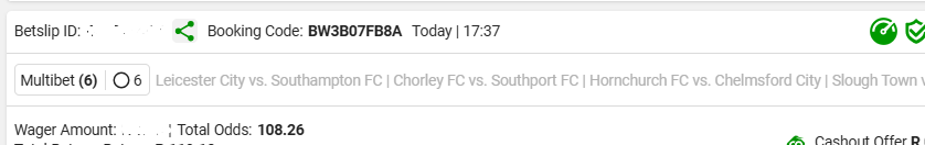 ThaboMakgobi's tweet image. 🚨 21:45 KICK-OFF 🚨
#PowerHour ⚡️ (all teams playing at the same time).

Working on Handicaps &amp;amp; FT Over 1.5 Goals — will share if time allows.

💣 BetWay Slips:
BW3B13BB3C — 6K Odds 🔥 (Team Total Goals | 40 Legs).
BW3B07FB8A — 100 Odds ✅ (Straight Wins | 6 Legs).