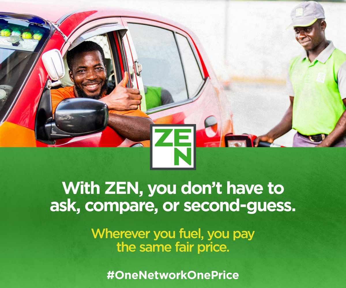 Wherever the road takes you, ZEN keeps it simple.
Same quality fuel. Same fair price. Every station.

#OneNetworkOnePrice #FairPricing #ZENCares #ZENPetroleum #theZENway