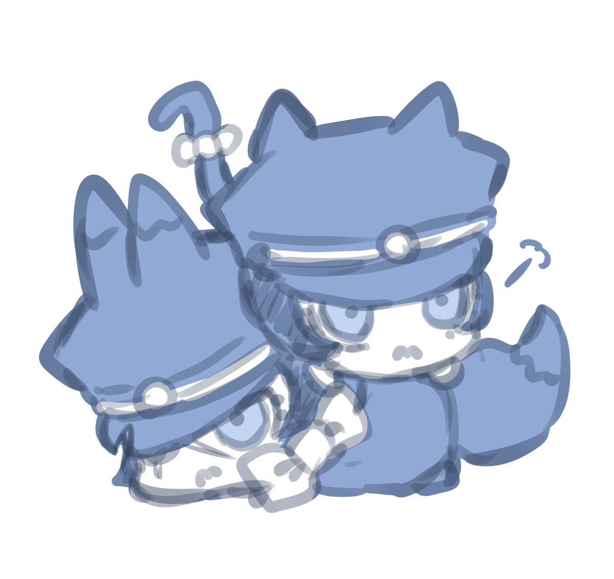 Post by かさねこ屋 on X: 🐈‍⬛🦊