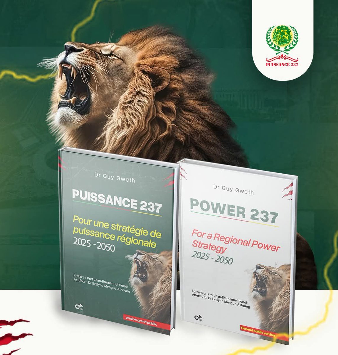 🌍 Découvrez Puissance 237 — une vision stratégique pour faire du Cameroun une puissance régionale !

puissance-237.com

#Puissance237 #Stratégie #Leadership #Développement #Cameroun #Vision2050 #IntelligenceEconomique #Afrique