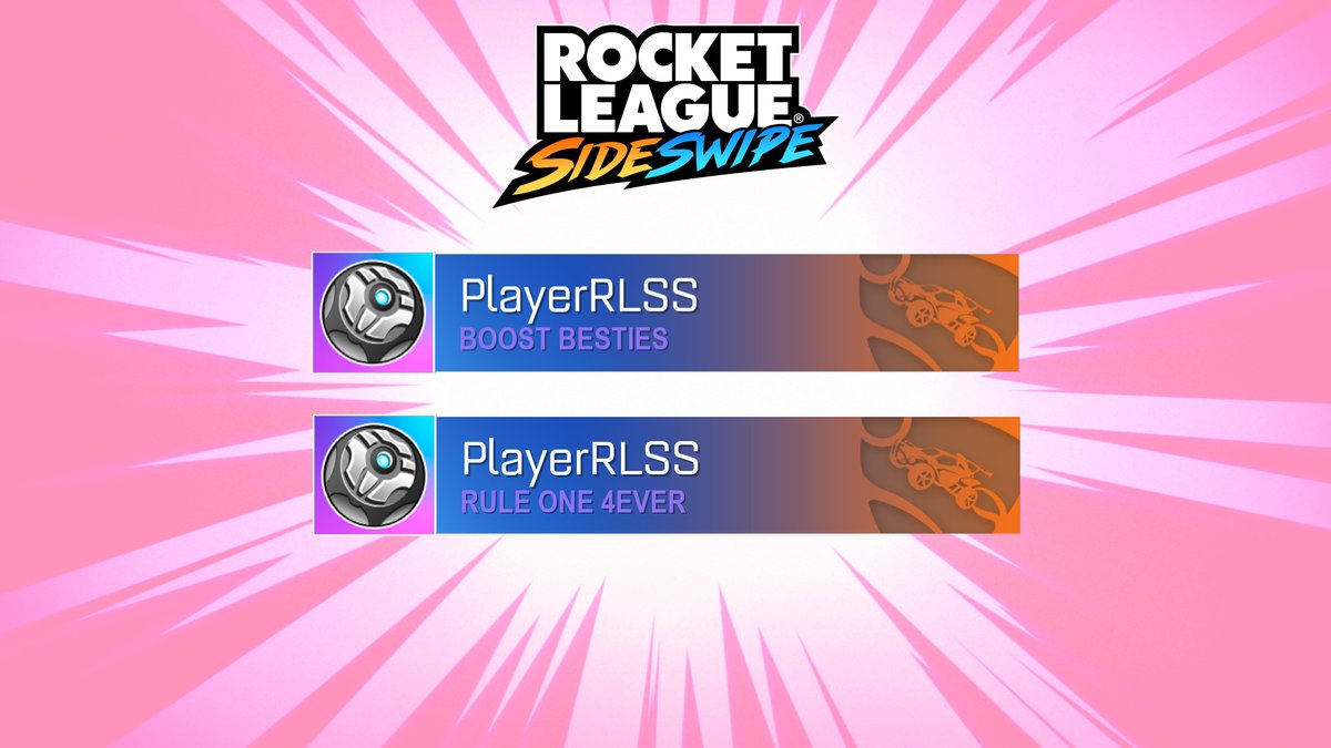 Rocket League Sideswipe tweet media