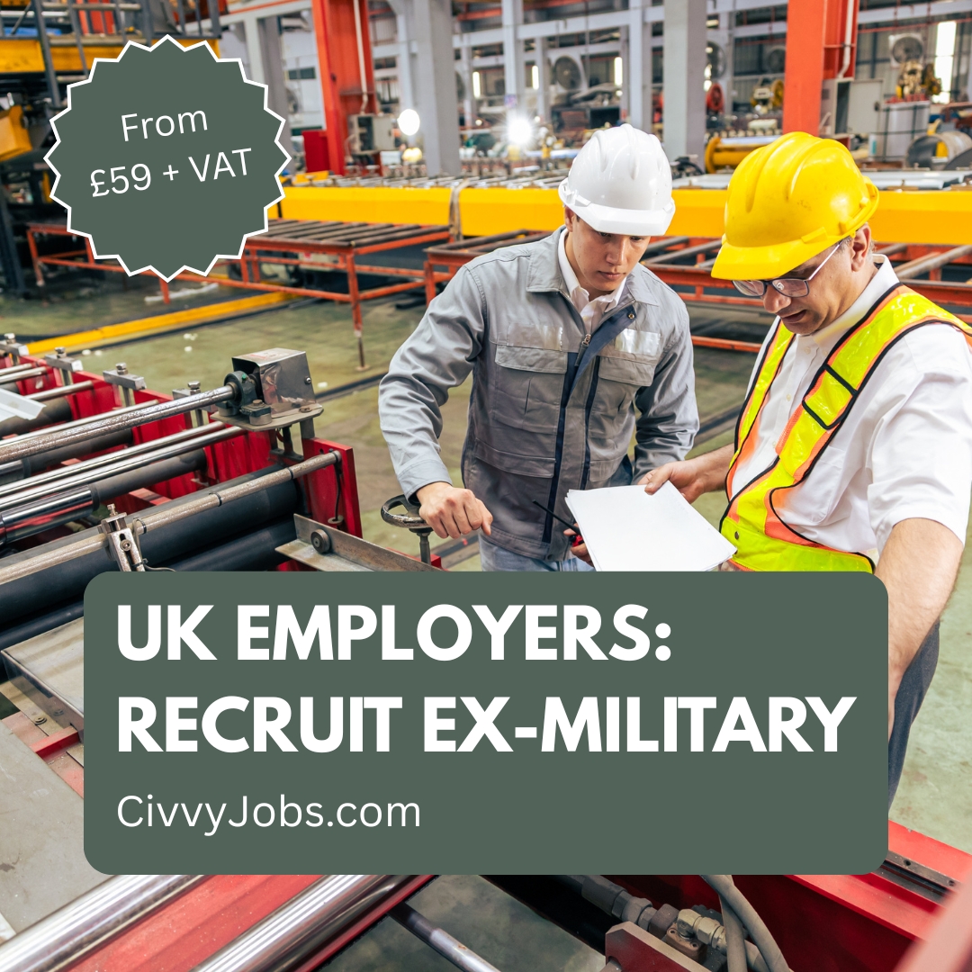 Employ the best. Employ ex-Military.
Visit: 👉 civvyjobs.com
#civvyjobs #exmilitary
