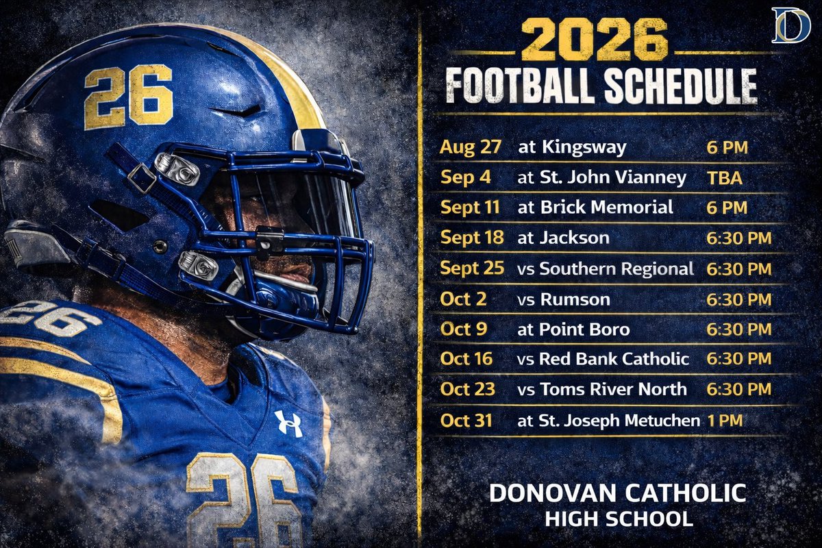 Donovan Catholic Football tweet media