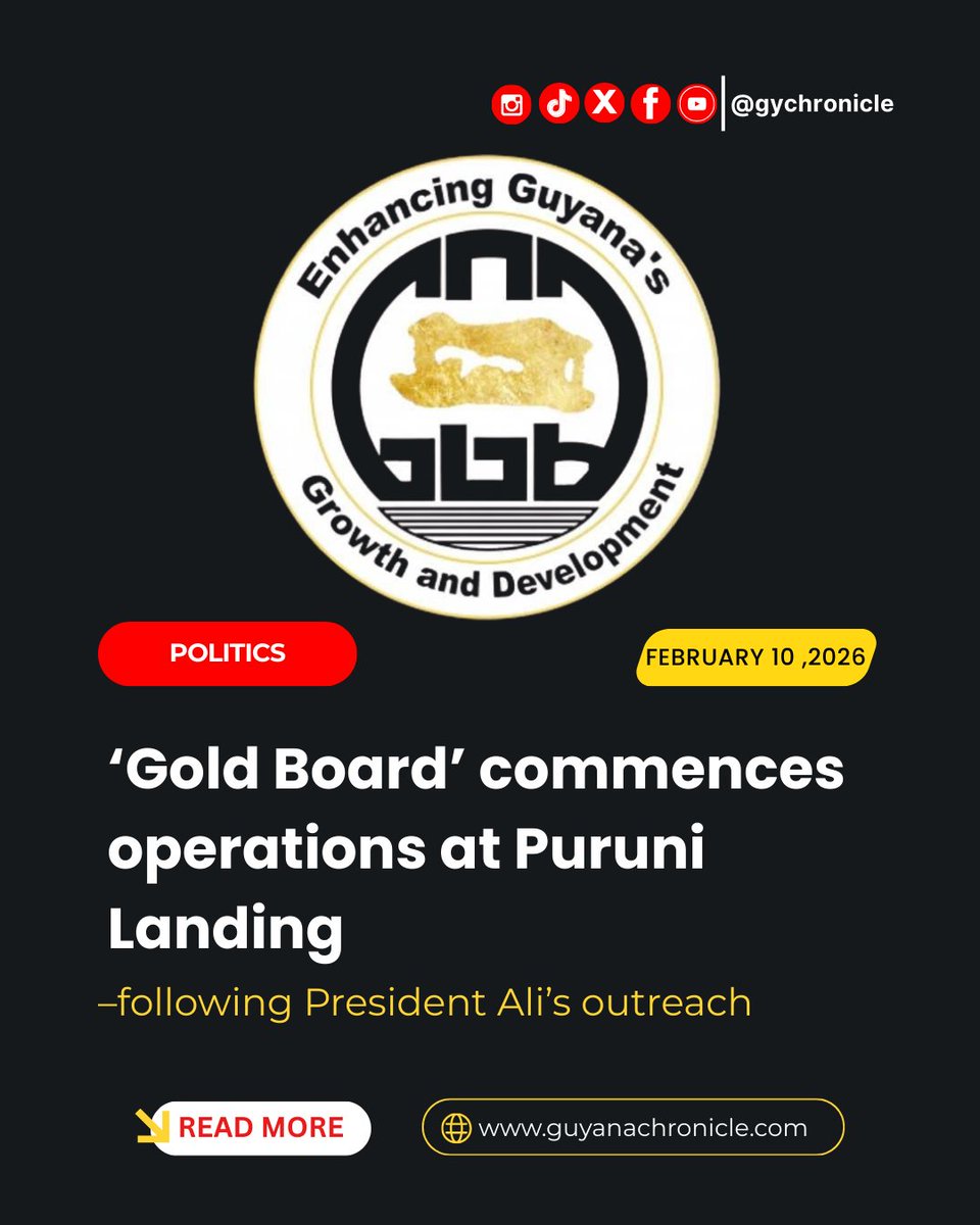 Guyana Chronicle tweet media