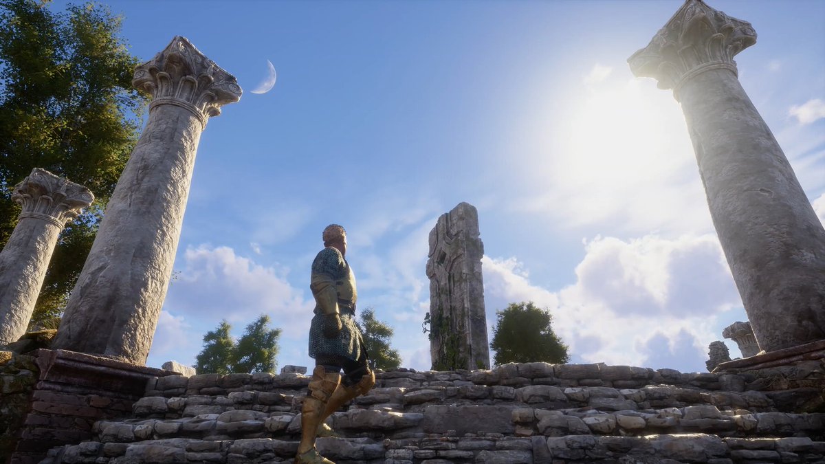 woibill's tweet photo. Beneath the eternal sky and among forgotten pillars, a new legend is born.
In Pax Dei, every step is an adventure, every stone a memory.
Come, walk this path with me. 🌙🏛️⚔️✨
@PlayPaxDei @JustAbout__ #paxdei #JustCreators https://t.co/Nqg6XCG9pX