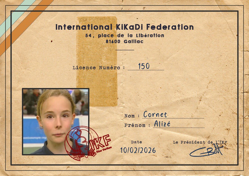 Entre ici <a href="/alizecornet/">Alize Cornet</a> parmi les gladiatrices du Kikadi ! Bienvenue dans la #IKFfamily