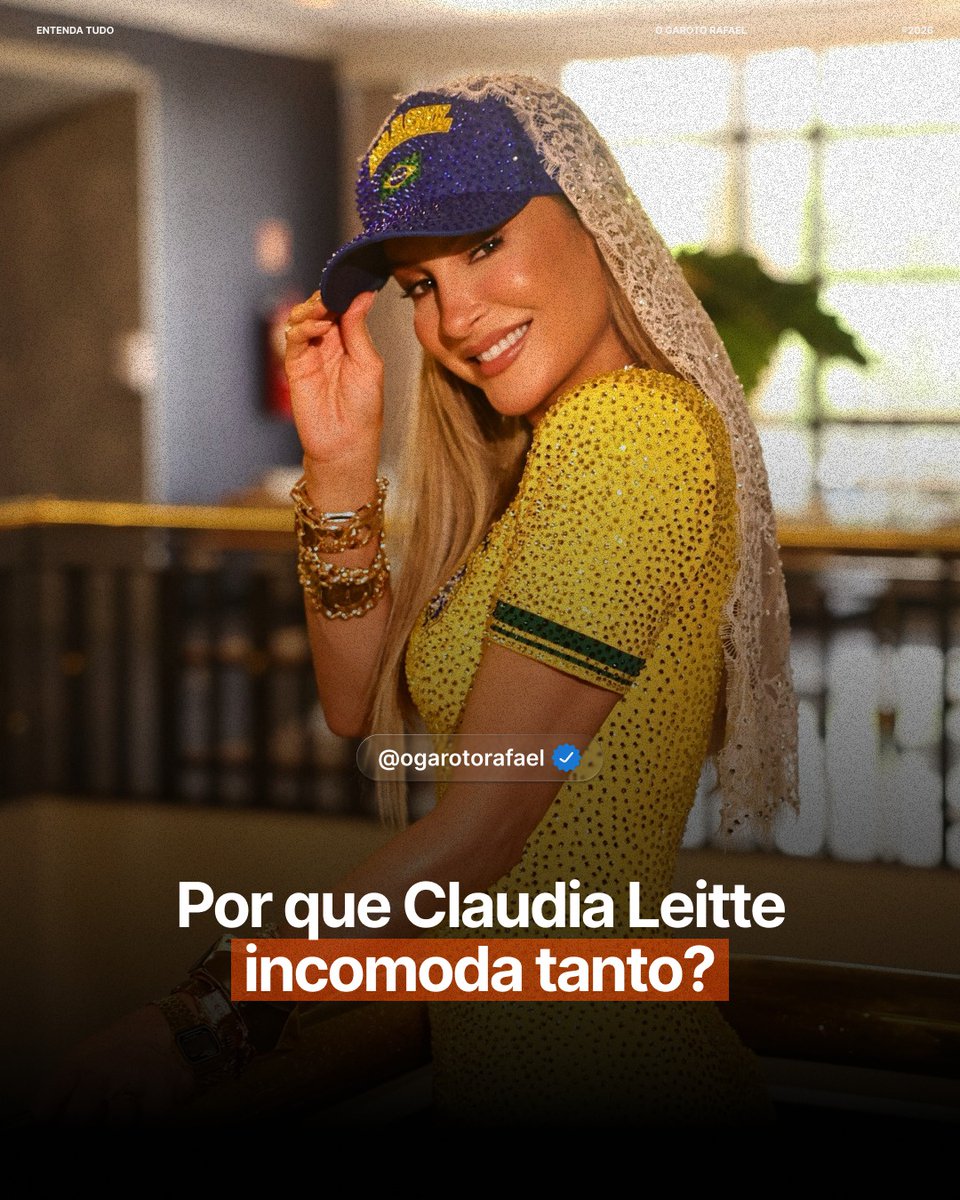 thallesjunior's tweet photo. Não é sobre música.
É sobre símbolo, poder e quem incomoda quando ocupa espaço demais.

Claudia não erra mais que outros.
Ela só não aceita se encolher.

@ClaudiaLeitte incomoda, poq é rica, linda, loira, bonita e faz SUCESSO!

Feito por "ogarotorafael" no instagram. https://t.co/Wlkhvh2K7P