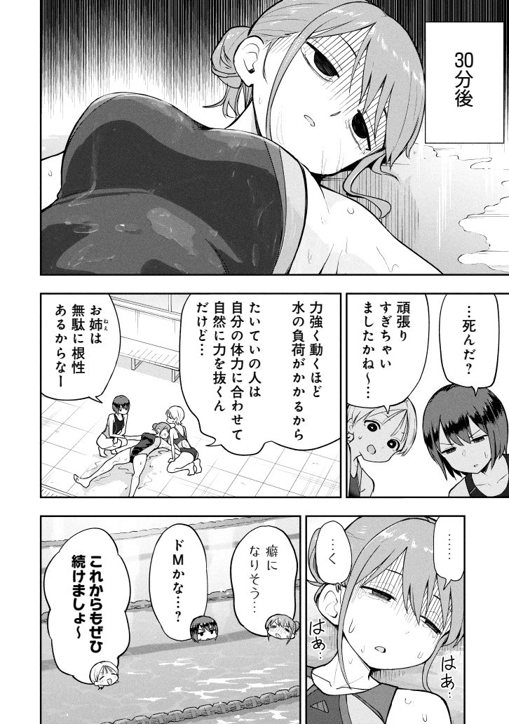 アクアビクス頑張りすぎた人 