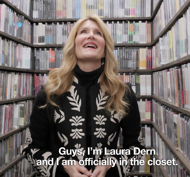 mrbrianrowe's tweet photo. Happy birthday to the amazing Laura Dern, the first person to take home everything in the Criterion closet https://t.co/pgwzq6HaDK