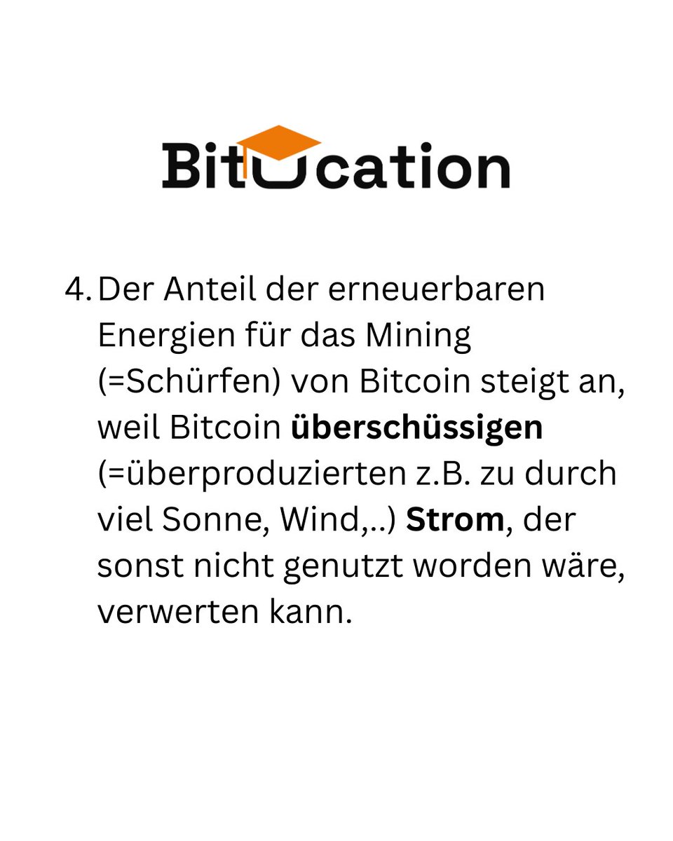 BitUcationCom's tweet photo. Bitcoin und Energieverbrauch: Ein Thema, das in den Medien oft nur oberflächlich betrachtet wird. Bilde dir deine eigene Meinung dazu und erfahre mehr auf https://t.co/scGM5dh2jZ https://t.co/cYSwbFjdcy