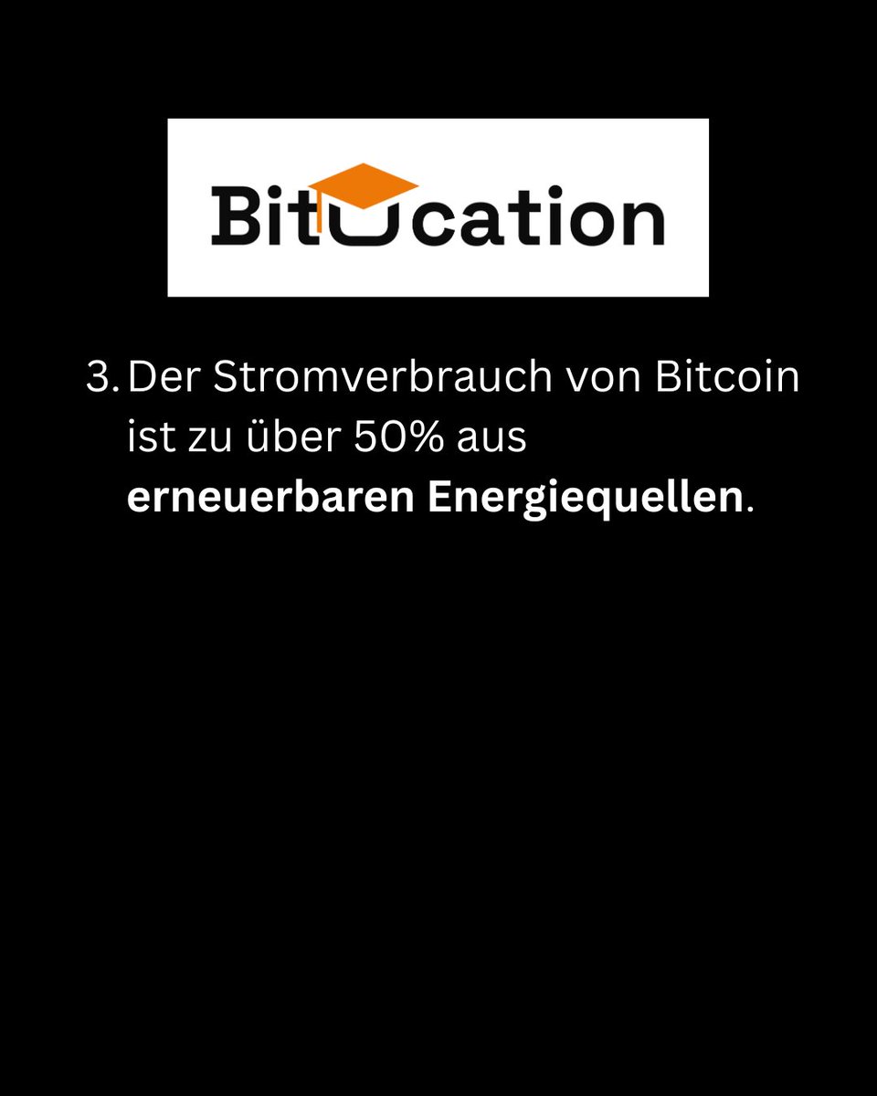 BitUcationCom's tweet photo. Bitcoin und Energieverbrauch: Ein Thema, das in den Medien oft nur oberflächlich betrachtet wird. Bilde dir deine eigene Meinung dazu und erfahre mehr auf https://t.co/scGM5dh2jZ https://t.co/cYSwbFjdcy