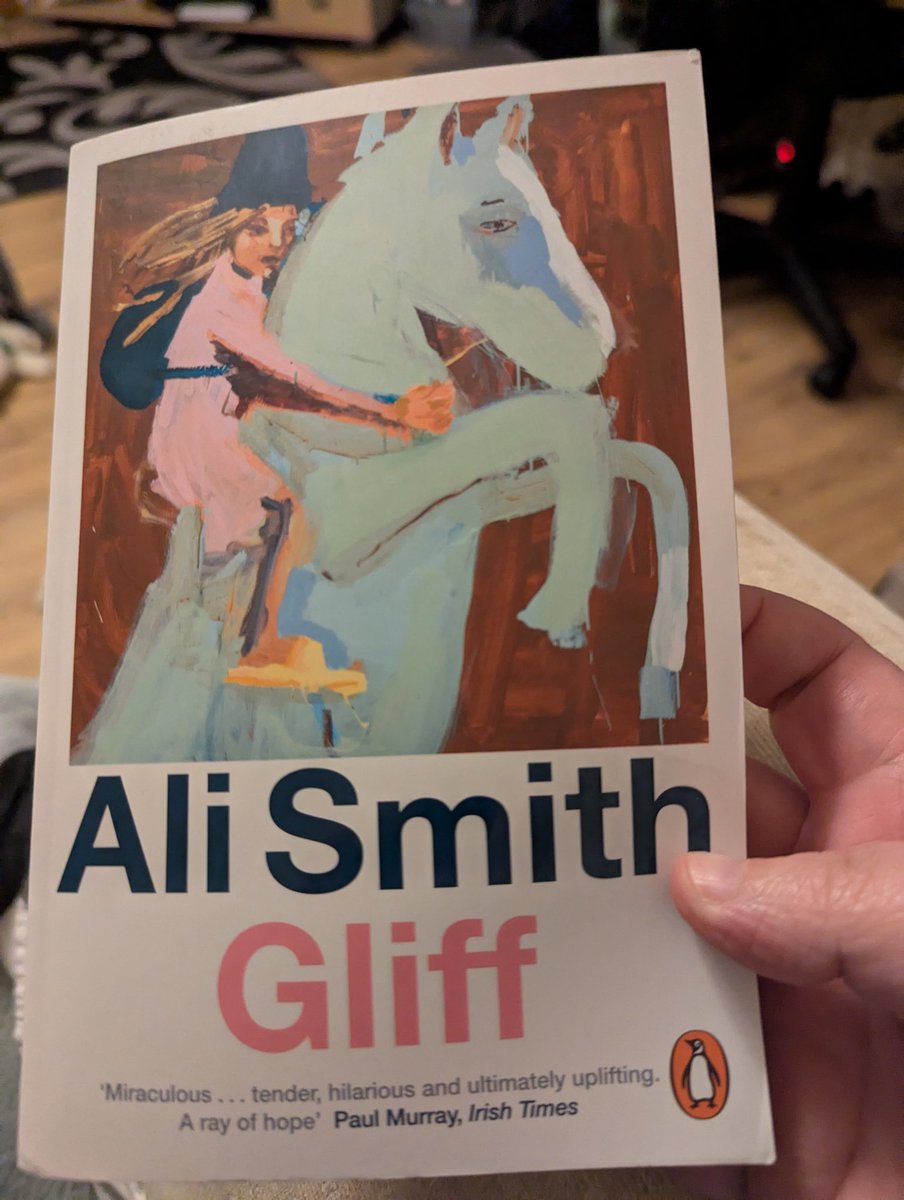 TweenTeenReads's tweet photo. “A tyrant runs a country. He does this via a lot of other people doing this tyrant's work for him.”

Gliff by Ali Smith

#BooksWorthReading #booktwt #bookstagram https://t.co/cRrMAyfARQ