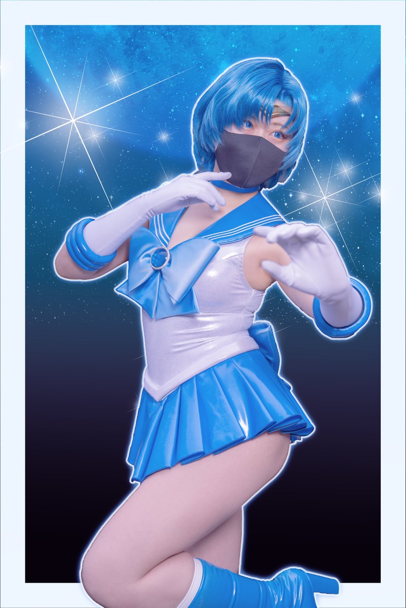 loki0329's tweet photo. こんなに綺麗なセーラーマーキュリーを撮れて、すっごく幸せでした…！💙
衣装のクオリティが高すぎる…！キラキラの生地が繊細で、ほんとに素敵✨
寒い中お疲れさまです！ありがとう〜！
台湾での時間、めいっぱい楽しんでね🫶🇹🇼

とよ様(@toyosama0 ) https://t.co/q21TpWOXN2