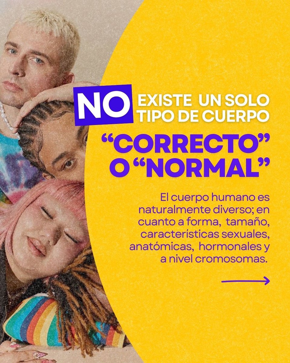 Peru_Intersex's tweet photo. 🌈 La diversidad corporal nos recuerda que no todos los cuerpos nacen iguales, y eso es algo hermoso.
✨ Existimos de muchas formas y todas son válidas
💬 Compárte y ayúdanos a seguir visibilizando
#DiversidadCorporal #Intersex #DerechosIntersex https://t.co/m9YlCgJH6l