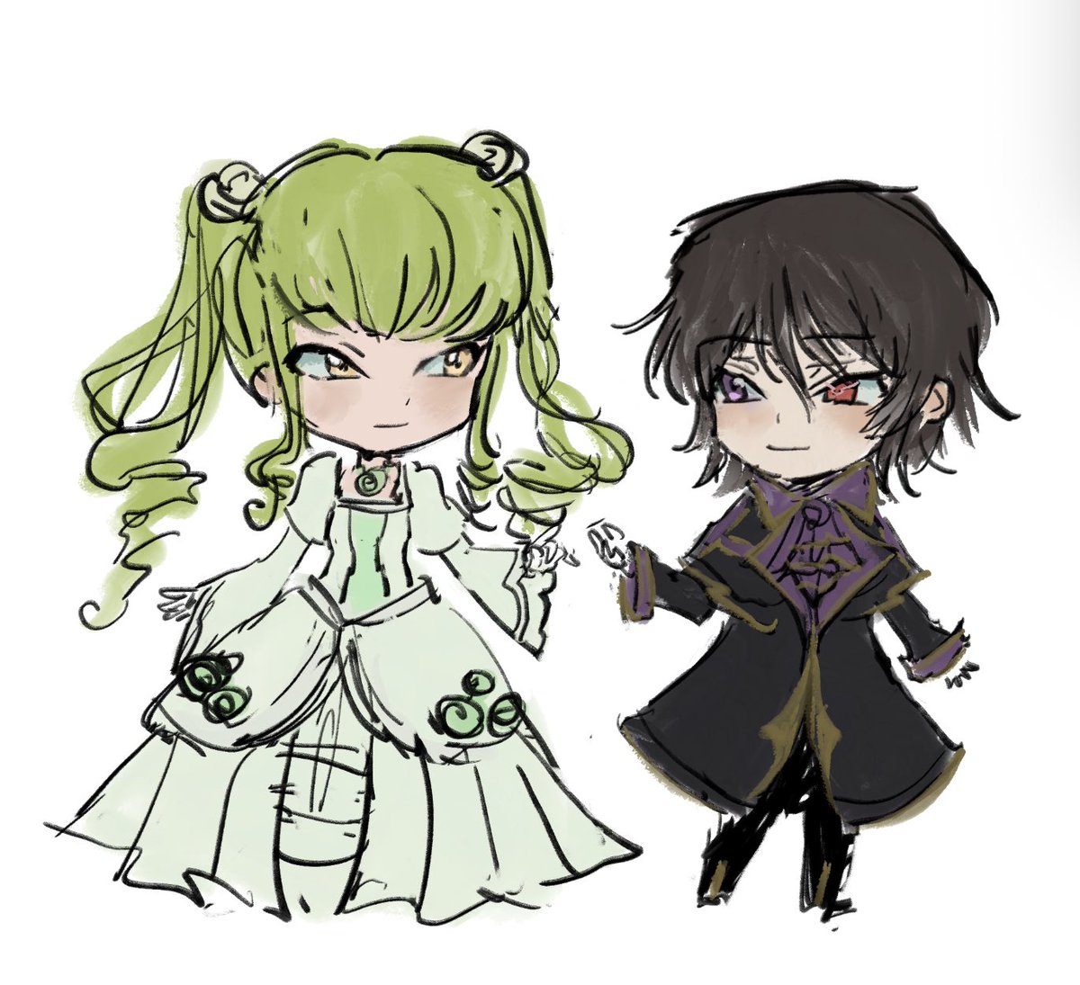 xiuhuamei's tweet image. how can i make this about code geass again