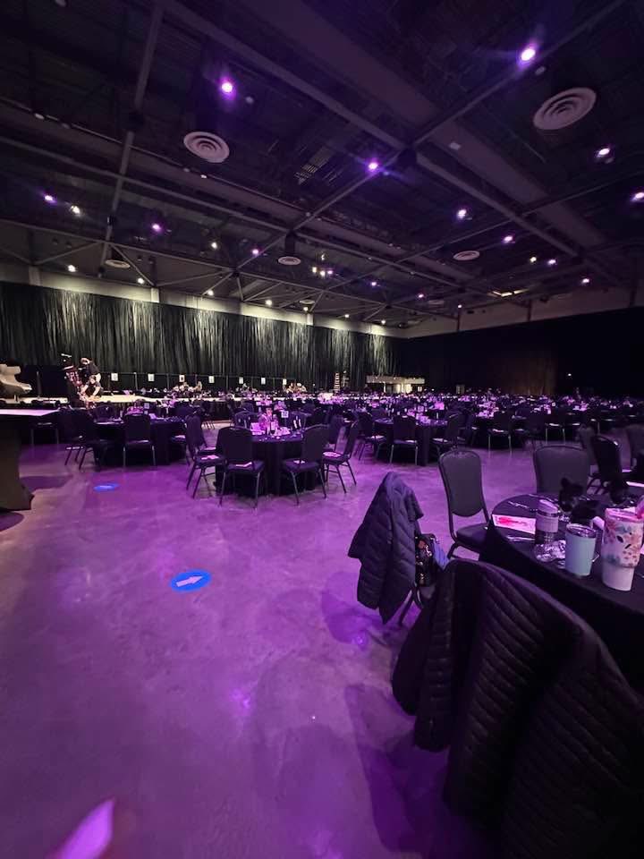 RisIncome's tweet photo. We got dressed up, supported pups, and had the best time at the 2026 Dog Ball in Huntsville, AL 🐾💛

#HuntsvilleAL #TeamBonding #DogBall https://t.co/GI0dVUSQt1