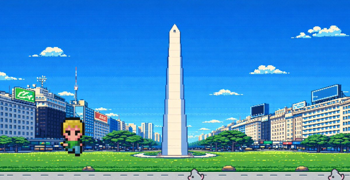 ¿Te animás a esquivar ratas en el Obelisco? 

Cuando un juego resume mejor la realidad que los discursos, algo está fallando. Menos ratas, más limpieza y una Ciudad que vuelva a estar cuidada.

El juego está disponible para jugar online en este enlace: gd.games/games/32d86a6b…