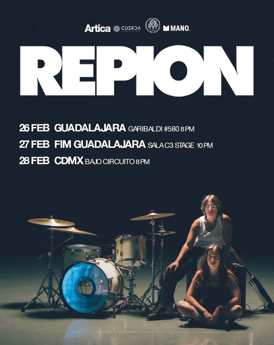 Popkinema's tweet image. 🎶 #Música | Las españolas de #Repion regresan con nuevo disco "201" y visitarán Guadalajara y la CDMX para presentarlo