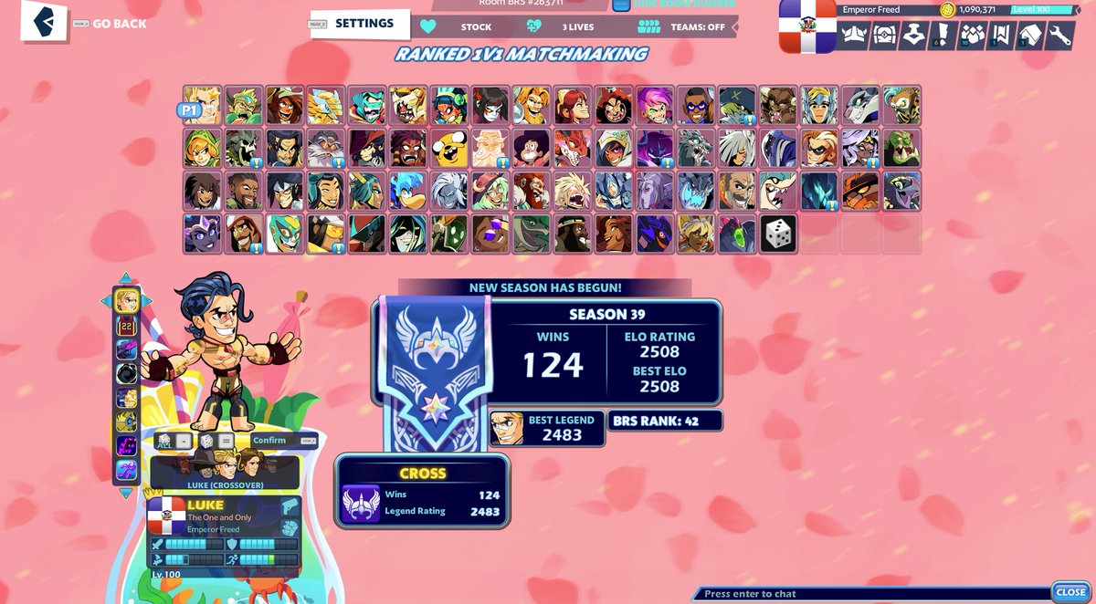 Hello Brawlhalla SA community. I am currently studying abroad in Brazil for six months. I am looking for people to spar with.

Olá, comunidade Brawlhalla da América do Sul! Estou estudando no Brasil por seis meses e procuro pessoas para treinar.