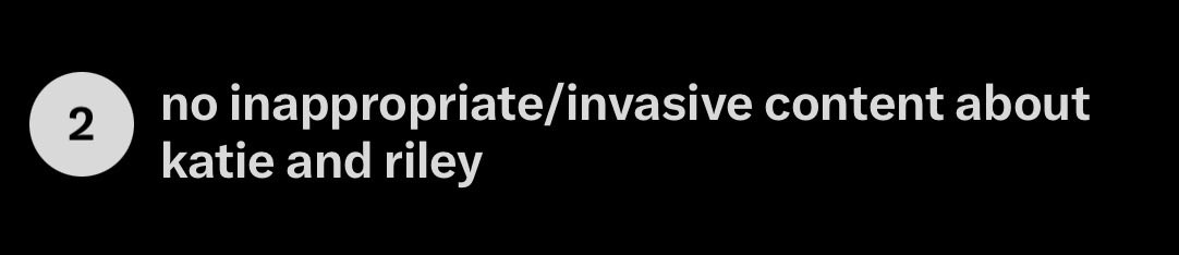 cherigaiI's tweet image. reminder of rule #2