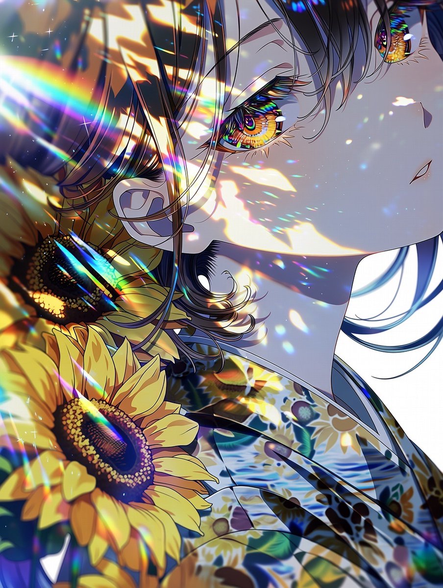 Good morning 水曜日🌻🌈 向日葵ならいくらでもいいの作ります✨️