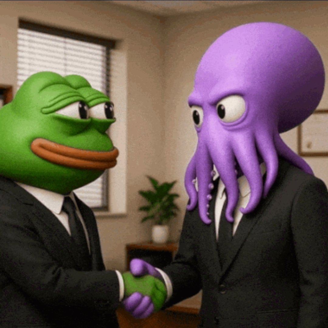Lecountess's tweet photo. @krakenfx @krakenlistings @krakenfx @PepecoinNetwork Welcome to the pond! $PEP https://t.co/pJhzfo7Jp6