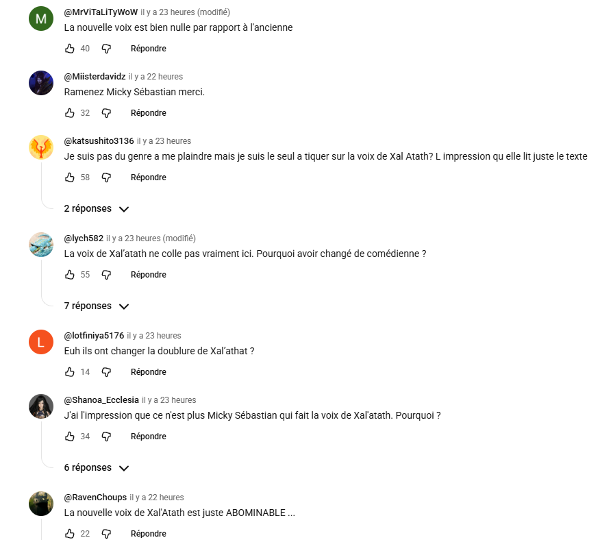 ArchivumAzeroth's tweet image. 1449) Micky Sébastian

Elle était la doubleuse de Xal'atath de 2016 à 2025 avant qu'elle soit remplacée.
Beaucoup réclament son retour.

Elle est la voix de Dame Eboshi dans la Princesse Mononoké ou encore de Sharon Stone dans une vingtaine de films.

Il se pourrait que la clause…