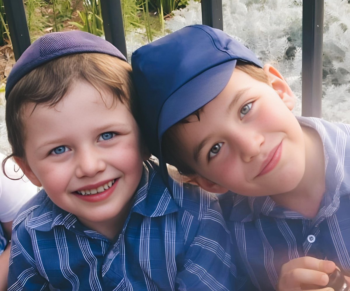 Three years ago today, on February 10, 2023, brothers Asher Menachem and Yaakov Israel were on their way to a family celebration.

While waiting at a bus stop with their father and older brother, they were murdered in a car-ramming terror attack.

They were just children - Jewish