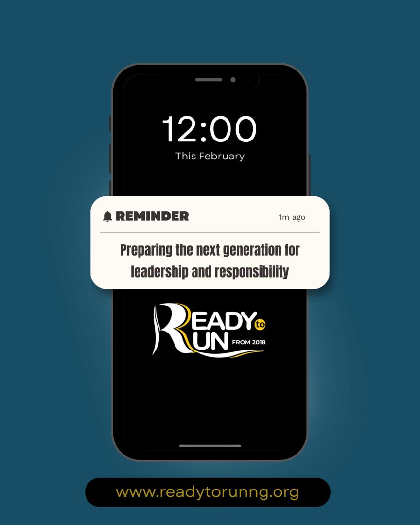 ReadyToRunNG's tweet photo. 🔔 Reminder: The future isn’t waiting.
Nigeria’s next generation of leaders is prepared for leadership, responsibility, and action.

Democracy works when young people step up
Young Nigerians are ready. Not later. Now.

👉 Learn more: https://t.co/3mwtmnmBGR
#ReadyToRun @YIAGA https://t.co/jHzoRtjghA