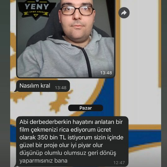 bunların kafada kurma şöyle