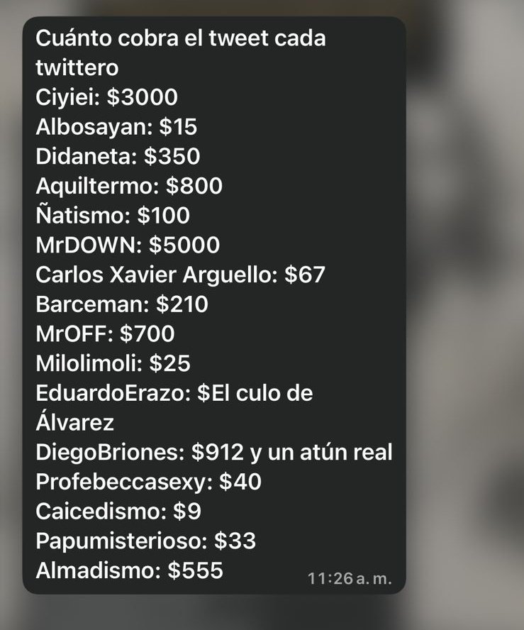 MrDOWNec's tweet photo. INFORMACION SENSIBLE SOBRE LO QUE COBRAN POR TWEET EN X ECUADOR 🚨🇪🇨ℹ️ https://t.co/MtiPo6GWWI