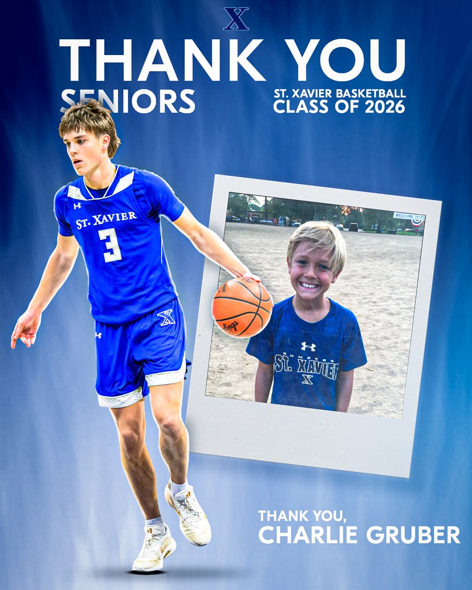 STXBBALL's tweet photo. Class of 2026:

Charlie Gruber

Senior Night - Friday, February 13th vs. Moeller

#GoBombers | #AMDG https://t.co/W05sAviUkw