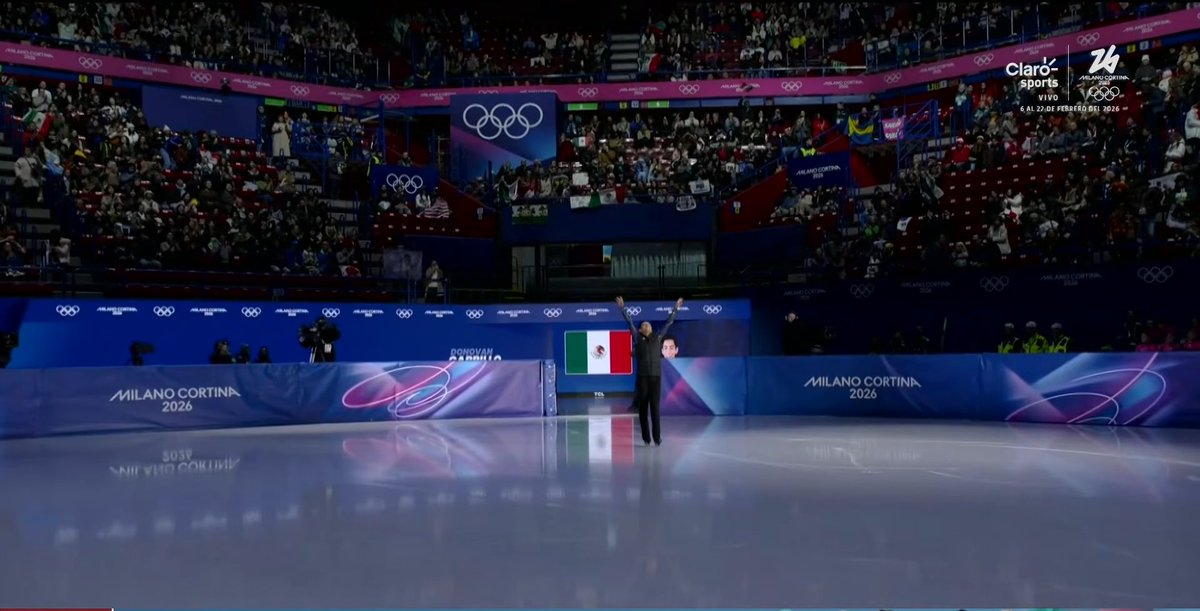 Que orgullo ver nuestra bandera en un evento como los Juegos Olímpicos de Invierno.

Donovan Carrillo es uno de los 29 mejores patinadores del mundo! Y bien que se ha ganado su lugar.