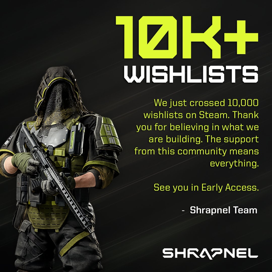 SHRAPNEL » Play Now on Steam tweet media