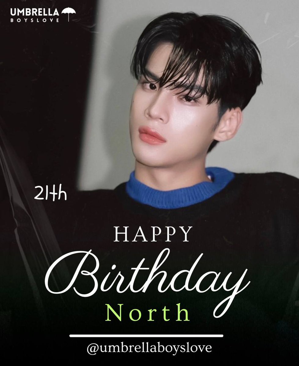 HBD! 🎂 Hoje é dia de celebrar os 21 anos de #JaoNorth!

Que essa nova fase venha cheia de conquistas, alegrias, saúde e sonhos realizados. Que nunca faltem motivos para sorrir e seguir brilhando. O Umbrella deseja um novo ano incrível e cheio de boas surpresas! ✨
