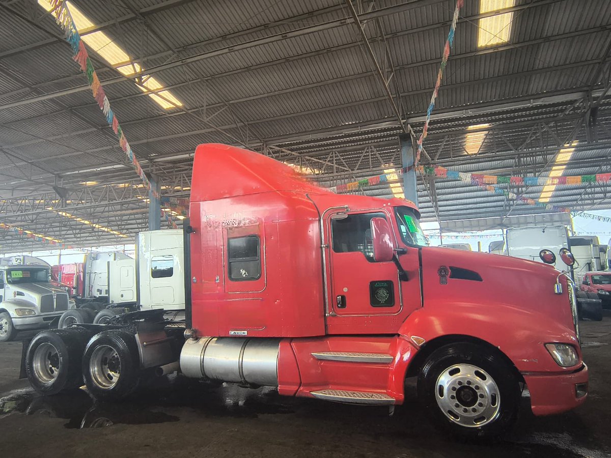 TremosaM's tweet photo. Marca: KENWORTH -KEMEX
Modelo:T660-2012 AEROCAB
Número: 5367
Serie: 836412
Motor: CUMMINS ISM DE 400 HP ELECTRONICO
Transmisión: FULLER DE 18 VELOCIDADES
Diferencial: 46 OOO LIBRAS CON SUSPENCION DE AIRE
Color: ROJO BRILLANTE
Precio: $663,790.00 MAS IVA https://t.co/4H36EKfotq