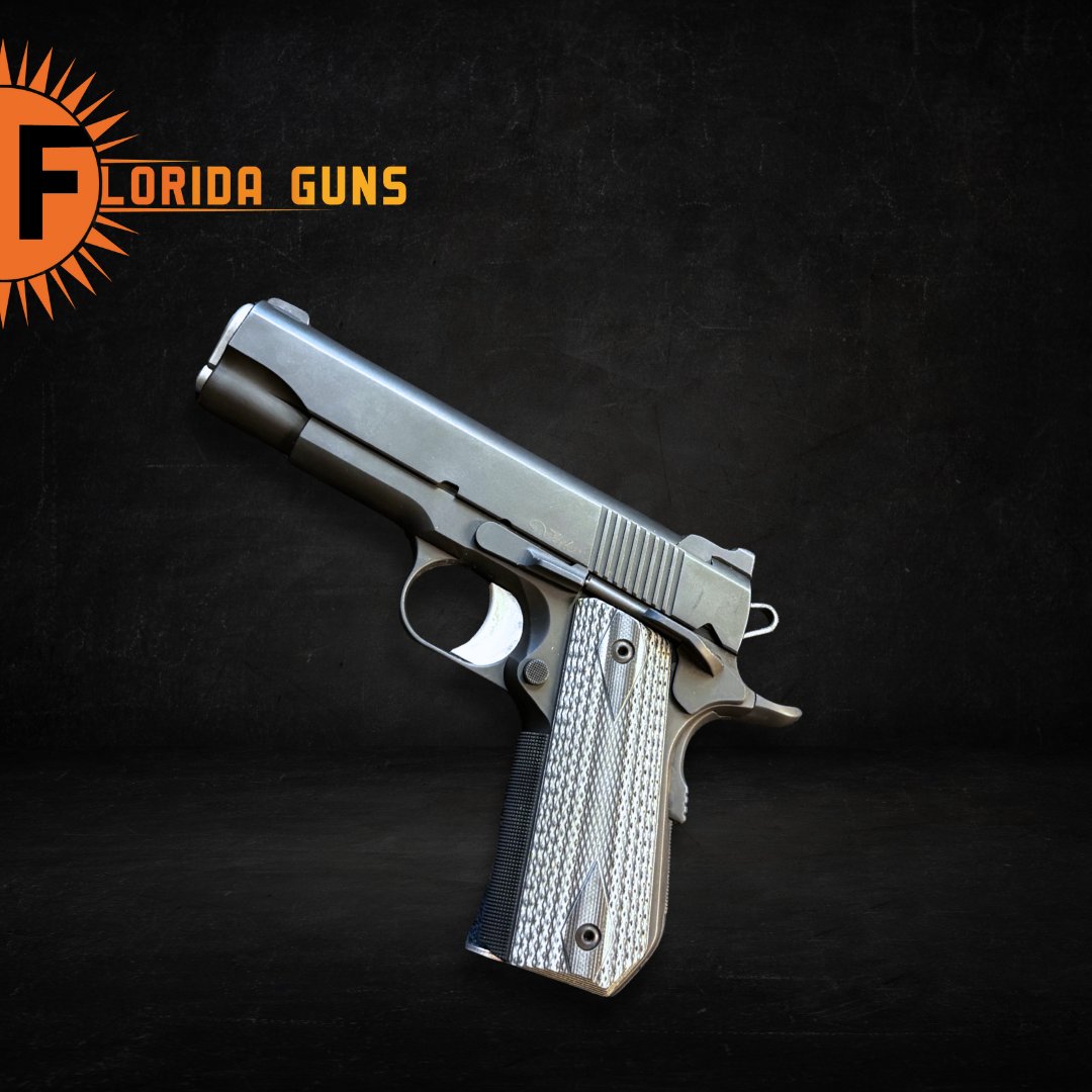 FloridaGunsFL's tweet image. Dan Wesson Valor — clean lines, smooth performance, and classic 1911 craftsmanship built for shooters who appreciate the details.

#DanWesson #Valor1911 #45ACP #RangeReady #1911Style